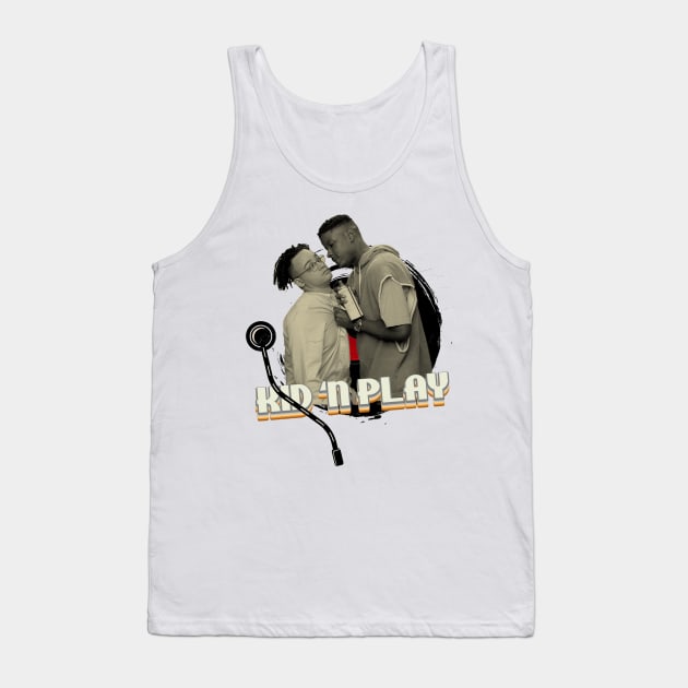 Kid 'n Play - Vinyl Vintage Aesthetic Tank Top by Quartz Piorus